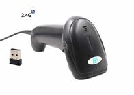 COMS 2.4G Cordless 2D Barcode Scanner 512K Penyimpanan DC 5V 130mA Power Supply DS6100G