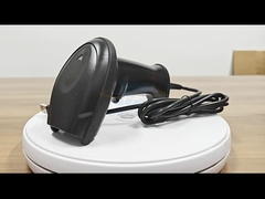 Pemindaian Otomatis Pembaca Kode QR 2D Genggam Terminal POS 2.4G Pemindai Kode Batang Nirkabel