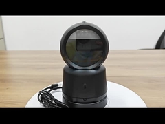 Wireless Desktop Barcode Scanner Kecepatan Tinggi Handsfree 2D Barcode Reader dengan basis pengisian