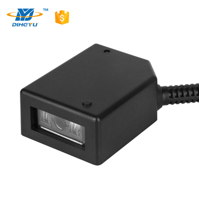 DF3100 1D Fixed Mount Scanner Precision High Reading Lampu Merah Terlihat untuk Semua Barcode