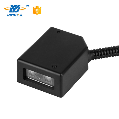 DF3100 1D Fixed Mount Scanner Precision High Reading Lampu Merah Terlihat untuk Semua Barcode
