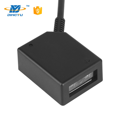 DF3100 1D Fixed Mount Scanner Precision High Reading Lampu Merah Terlihat untuk Semua Barcode
