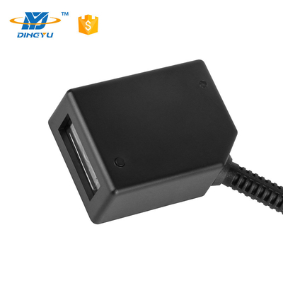 DF3100 1D Fixed Mount Scanner Precision High Reading Lampu Merah Terlihat untuk Semua Barcode