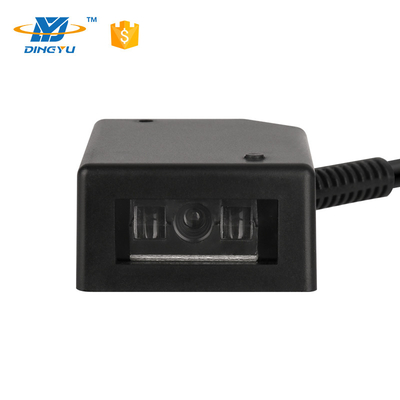 DF3100 1D Fixed Mount Scanner Precision High Reading Lampu Merah Terlihat untuk Semua Barcode