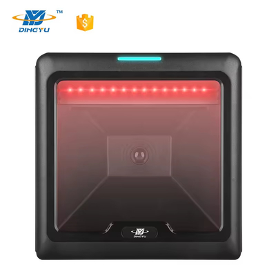 Satu Juta Pixel Desktop Barcode Scanner Kecepatan Tinggi Handsfree 2D Barcode Reader DP8550