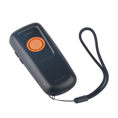Kecepatan Dekoding Tinggi 1D CCD Portable Barcode Reader Wireless Laser Barcode Scanner