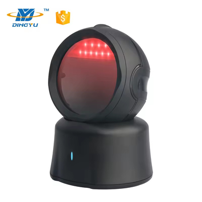Auto Sense CMOS 1D / 2D Desktop Barcode Scanner Untuk Supermarket
