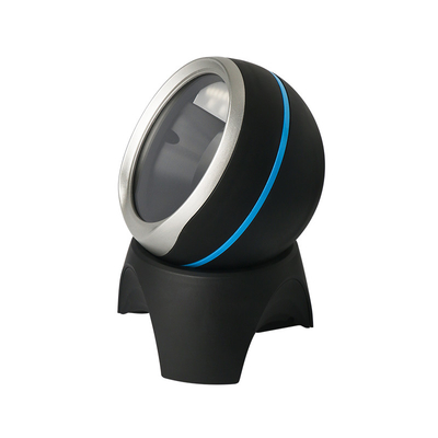 Omnidirectional Table Mounted Code Reader 2D Desktop Barcode Scanner Dengan Layar Tampilan