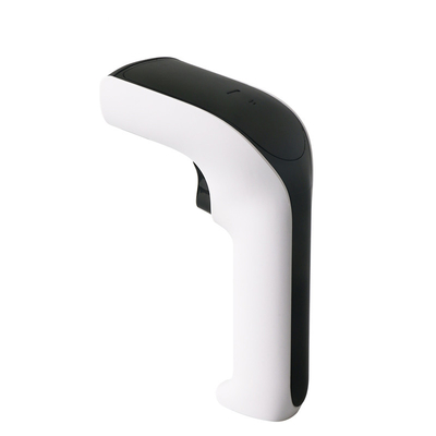 2D QR Barcode Reader Bluetooth Wireless 2.4G Barcode Scanner Dengan Stand Pengisian Baterai 2200mAh