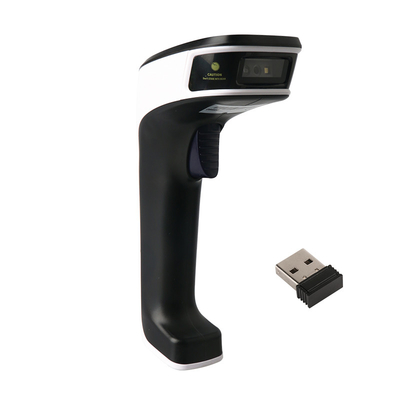 1D 2D QR Code Wireless Barcode Scanner untuk Manajemen Inventory Scan Mode Auto Sense