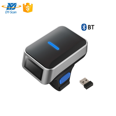 Wireless Bluetooth Wearable Finger Barcode Scanner Android Kompatibel