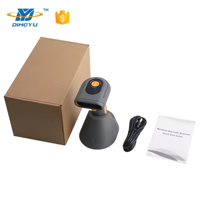 Kecepatan 1D 2D DPM QR Code Handheld Barcode Scanner dengan Resolusi Stand Pengisian 1280*1024