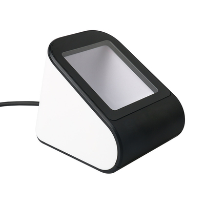 USB Wired 1D 2D Barcode Scanner Desktop Reader dengan Sudut Pemindaian yang Bisa Disesuaikan