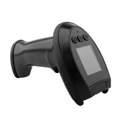 2.4G Wireless POS Terminal Handheld Barcode Scanner dengan layar dan pemindaian otomatis