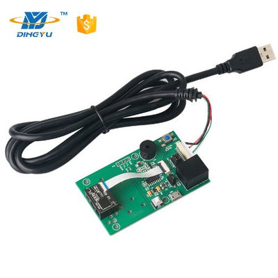 Mesin Pemindaian Barcode CMOS 1D 2D berkinerja tinggi dengan tampilan pemindaian 36°*28° dan ukuran mini