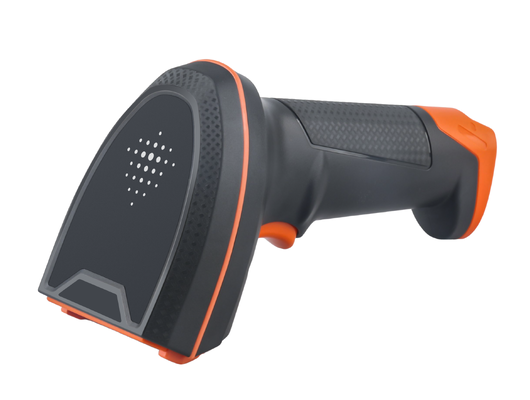 QR Wired Handheld Barcode Scanner baru dengan stand untuk supermarket