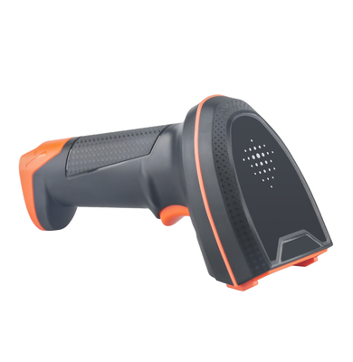 QR Wired Handheld Barcode Scanner baru dengan stand untuk supermarket
