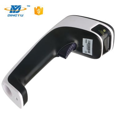 Pemindai Kode Batang Genggam Bluetooth 2D Kecepatan Dekode 25CM/S Dengan Kabel USB 2.4G