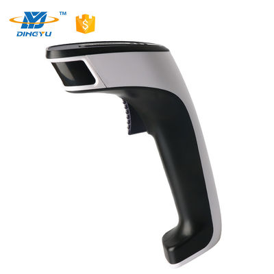 Pemindai Kode Batang Genggam Bluetooth 2D Kecepatan Dekode 25CM/S Dengan Kabel USB 2.4G