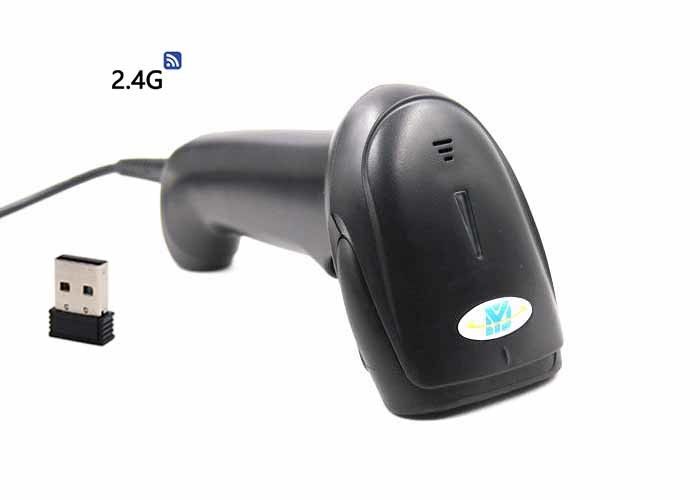 2.4G Pembaca Tanpa Kabel Tanpa Kabel DS6100G 10CM / S Toleransi Toleransi 512K Penyimpanan