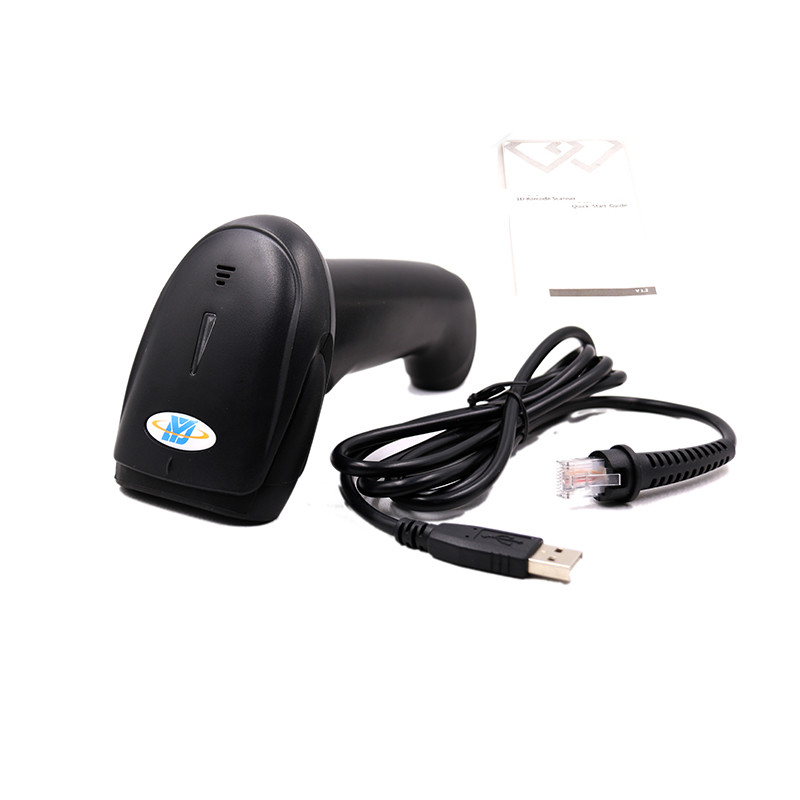 DS5100 Red Light Scanner 10mm-600mm Range untuk Rantai Ritel dan Pembayaran Seluler 1.5m Drop Resistance