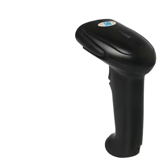 Pemindai Kode Batang Genggam 2D CMOS 640*480 32-Bit dengan Bluetooth untuk POS Supermarket, Pindai Cepat 300 kali/detik