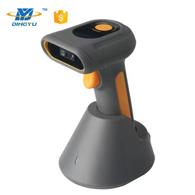 IP65 1D 2D QR Code Industri Grade Wireless Barcode Scanner Kecepatan Tinggi 65CM/S DS6530B-2D