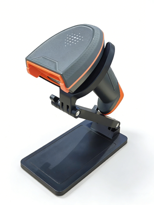 QR Wired Handheld Barcode Scanner baru dengan stand untuk supermarket